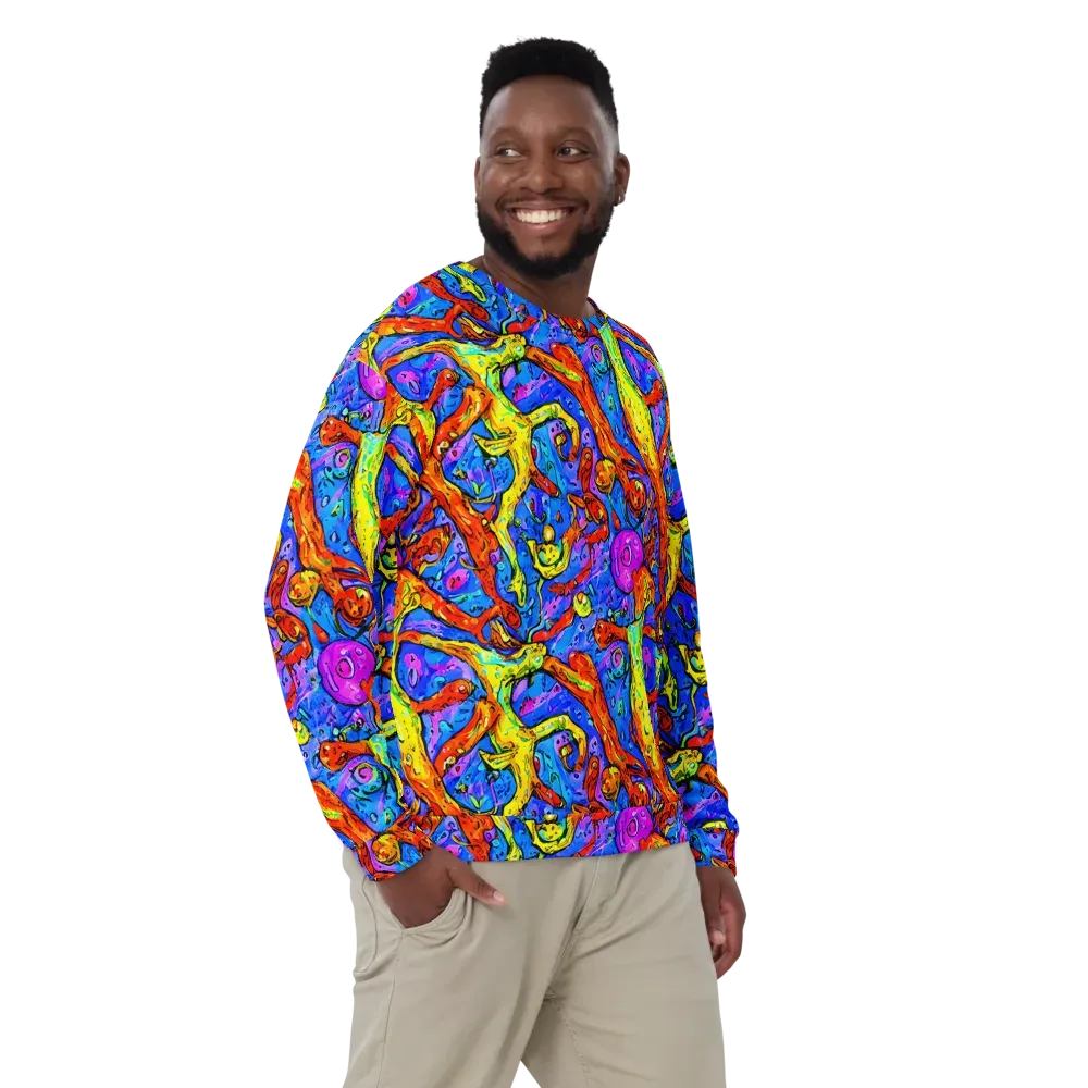 Chromatic Shoal on Sweatshirt — Front