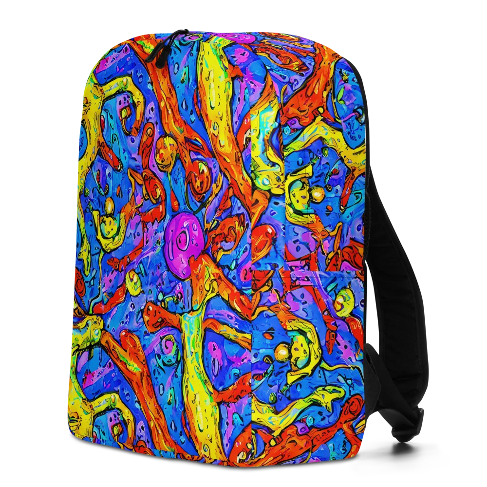 Chromatic Shoal on Minimalist Backpack — Left