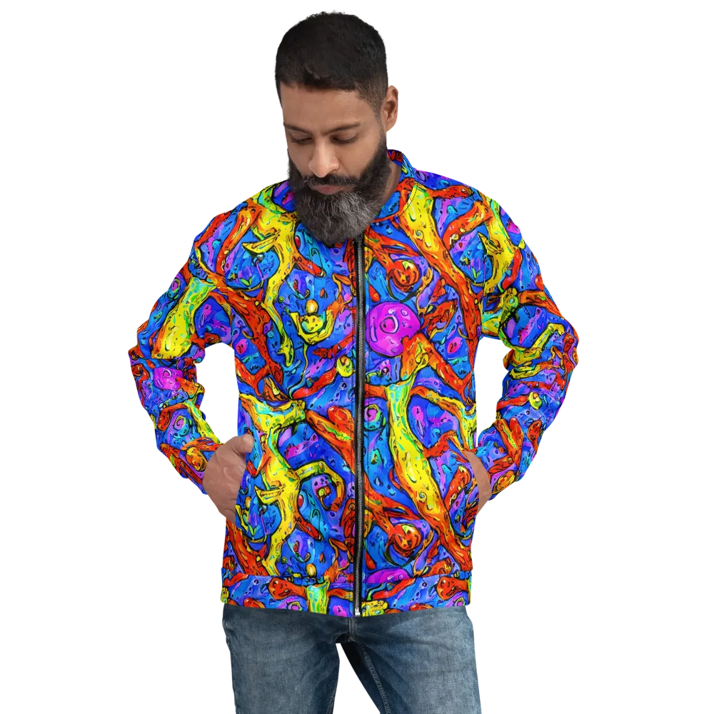 Chromatic Shoal on Bomber Jacket — Front