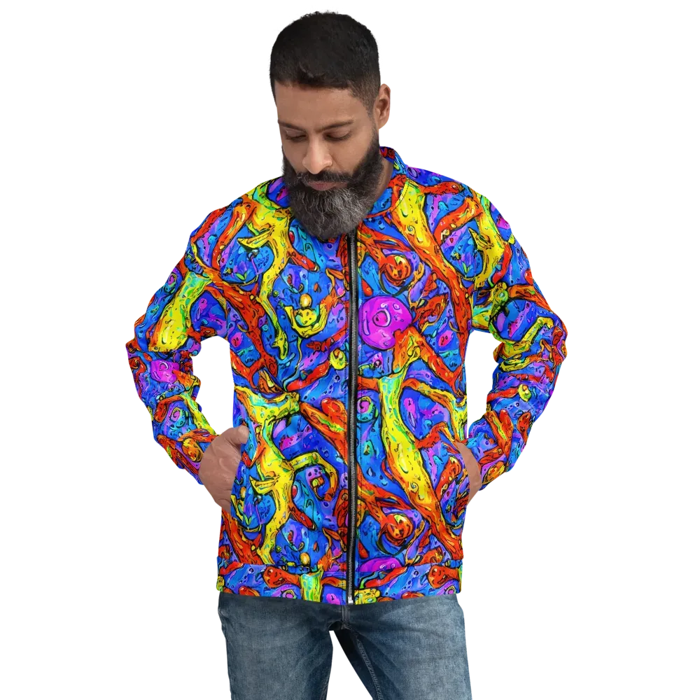 Chromatic Shoal on Bomber Jacket — Front