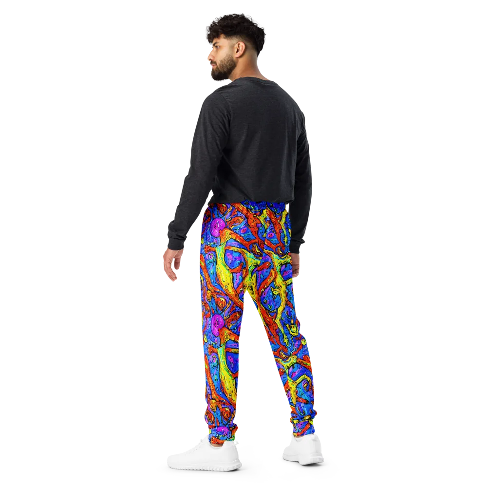 Chromatic Shoal on Men's Joggers — Back