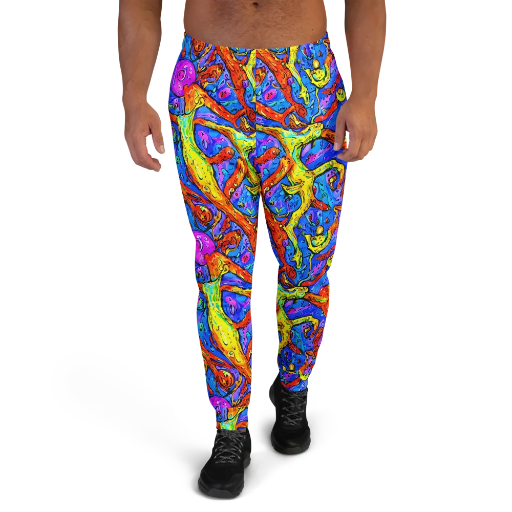 Chromatic Shoal on Men's Joggers — Front