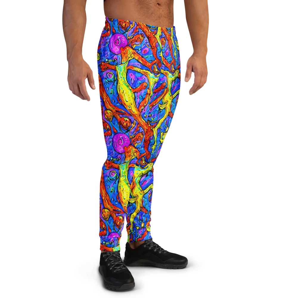 Chromatic Shoal on Men's Joggers — Right