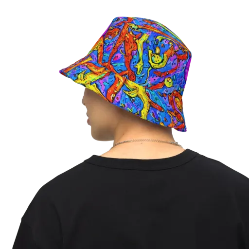Chromatic Shoal on a Reversible Bucket Hat