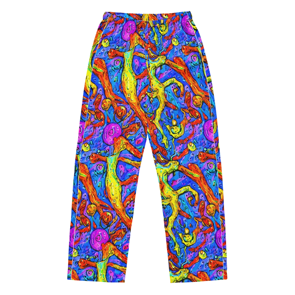 Chromatic Shoal on Women's Pajama Pants — Front