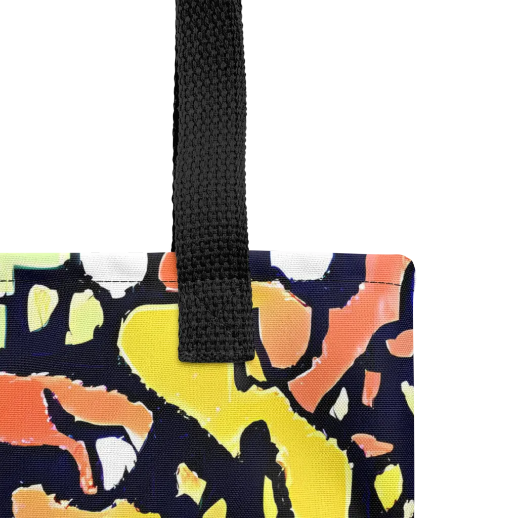 Neon Ink Safari on Tote Bag — Product details