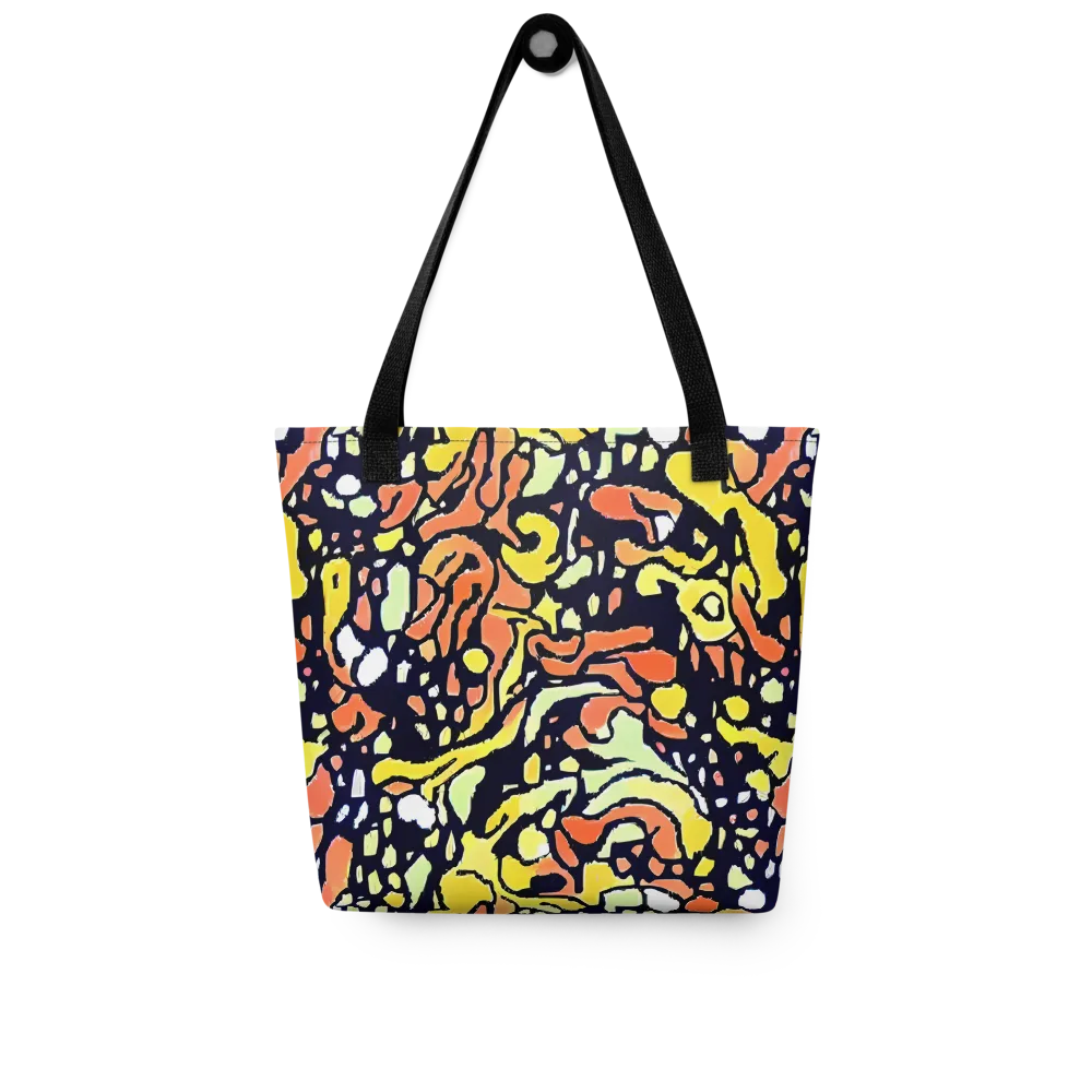 Neon Ink Safari on Tote Bag — Front