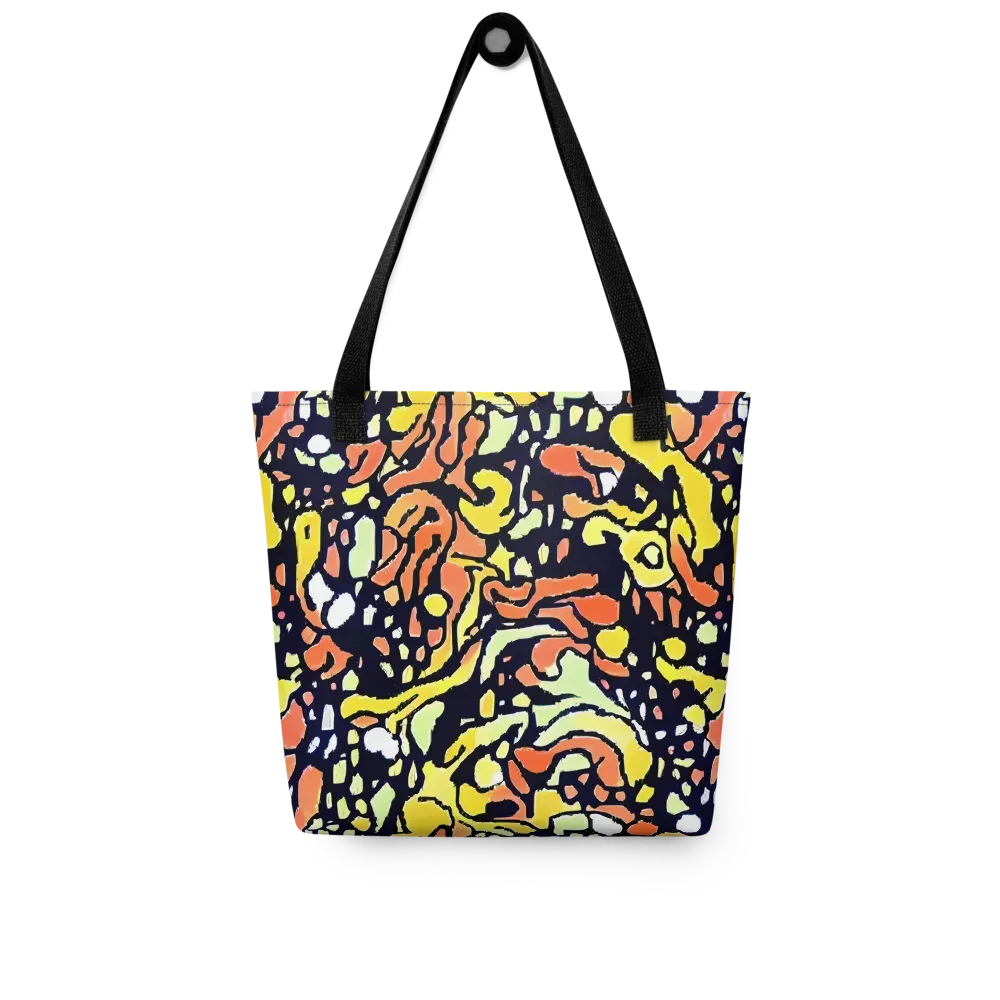 Neon Ink Safari on Tote Bag — Front