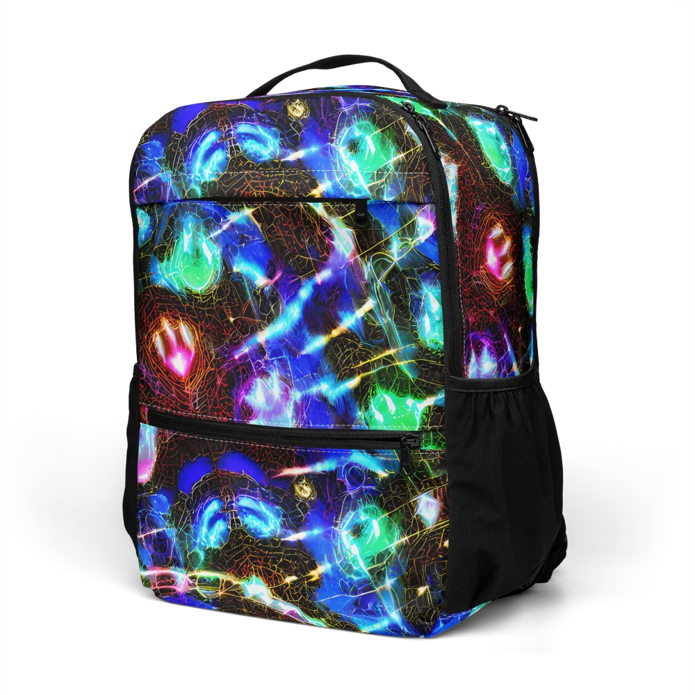 Galactic Vein on Utility Backpack — Left Front