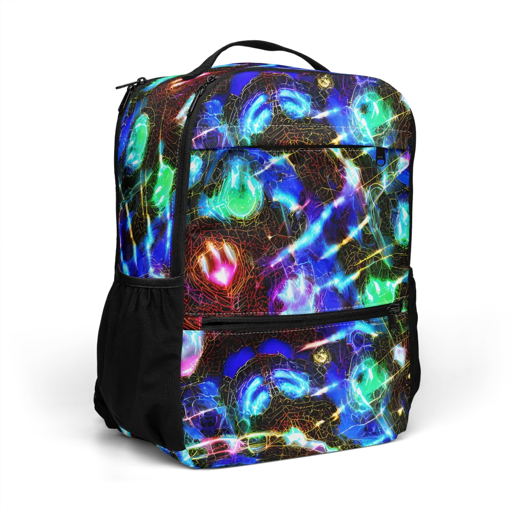 Galactic Vein on Utility Backpack — Right Front