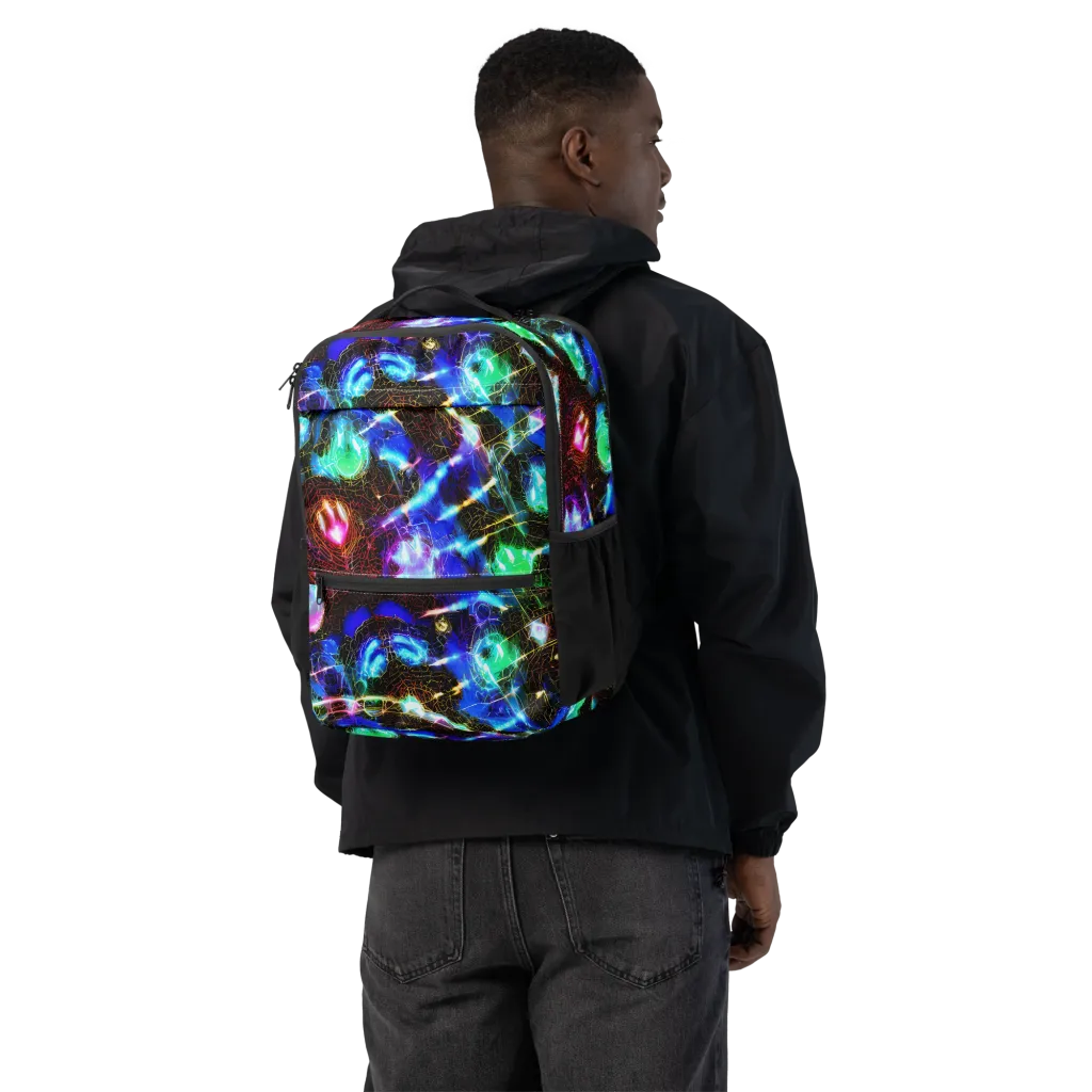 Galactic Vein on Utility Backpack — Back