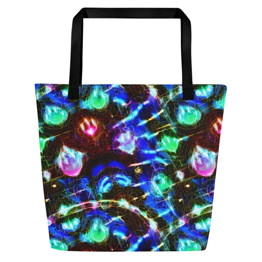 Galactic Vein on a Large Tote Bag W/ Pocket