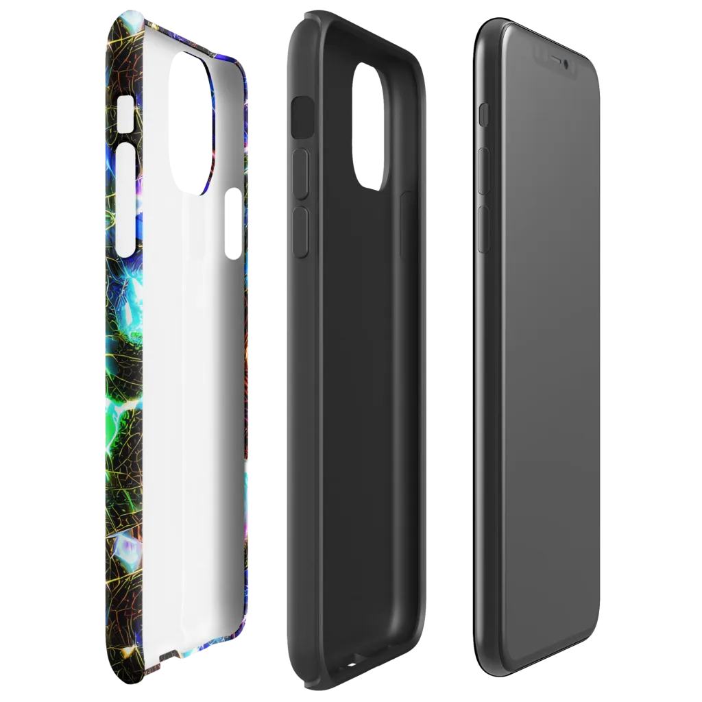 Galactic Vein on Tough Case for iPhone® — Right