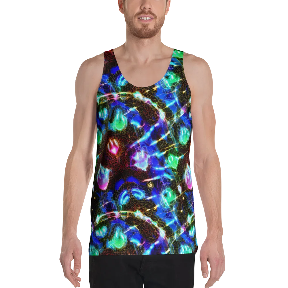 Galactic Vein on Men's Tank Top — Front