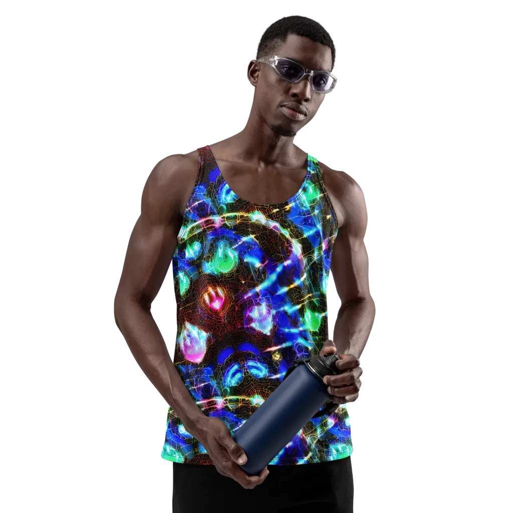 Galactic Vein on Men's Tank Top — Front