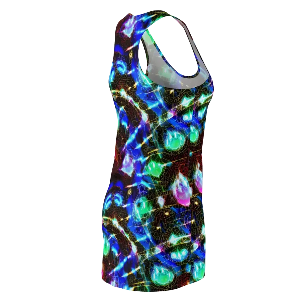 Galactic Vein on Racerback Dress — Back Side