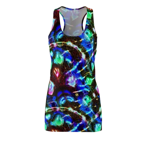 Galactic Vein on a Racerback Dress