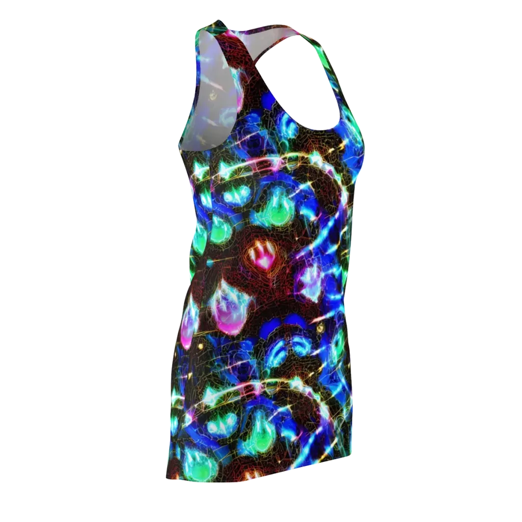 Galactic Vein on Racerback Dress — Front Side