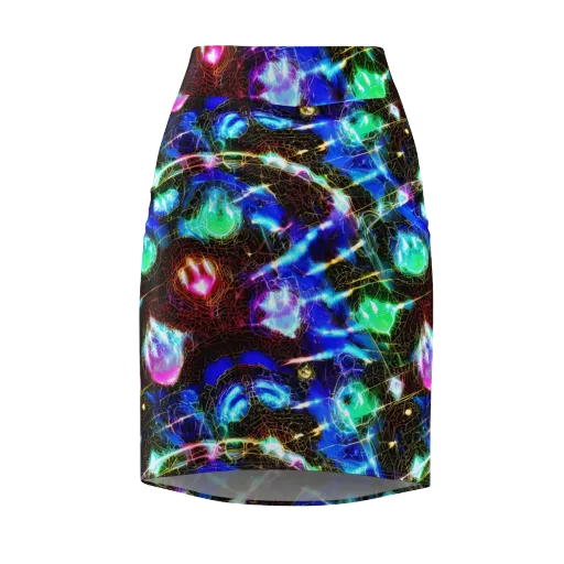 Galactic Vein on a Pencil Skirt
