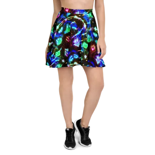 Galactic Vein on a Skater Skirt