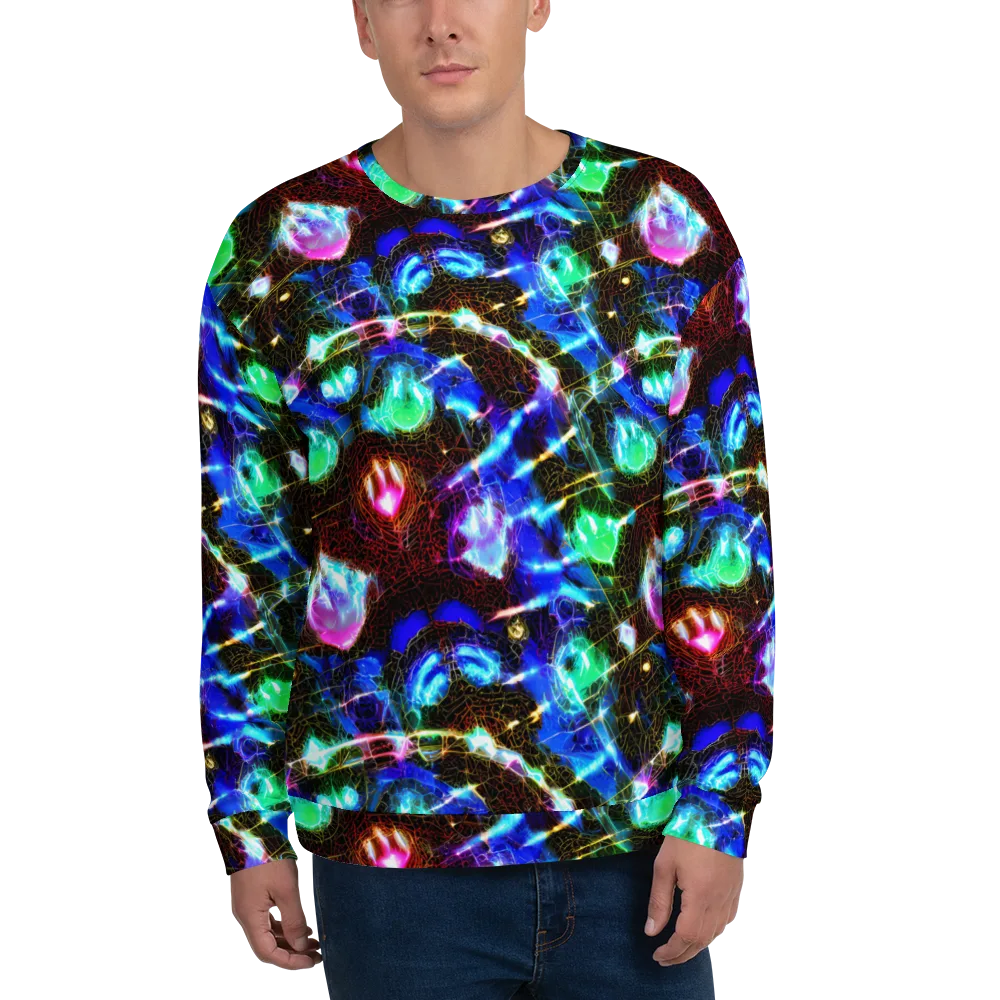 Galactic Vein on Sweatshirt — Front