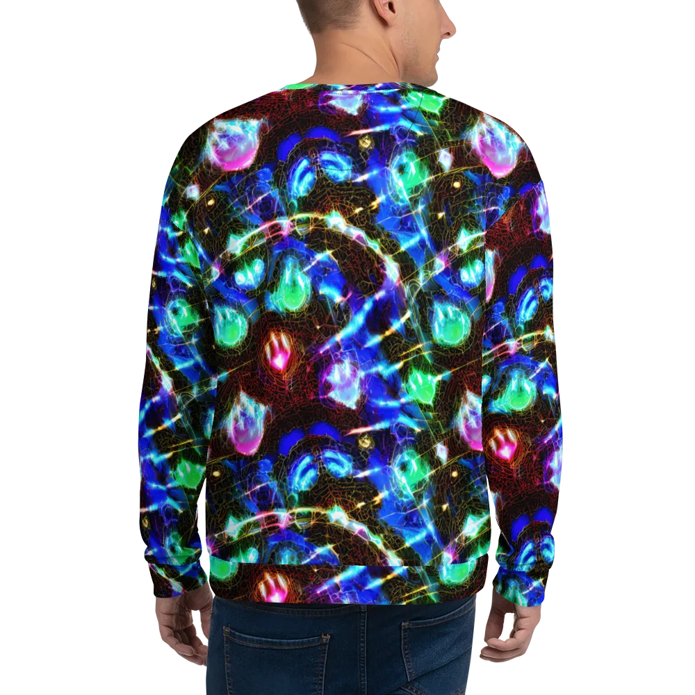 Galactic Vein on Sweatshirt — Back