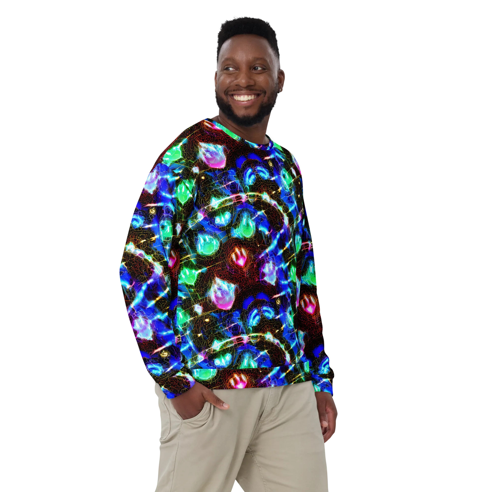 Galactic Vein on Sweatshirt — Front