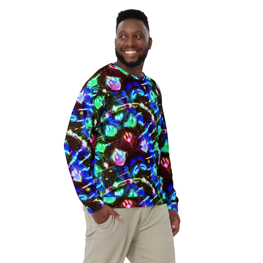 Galactic Vein on Sweatshirt — Front