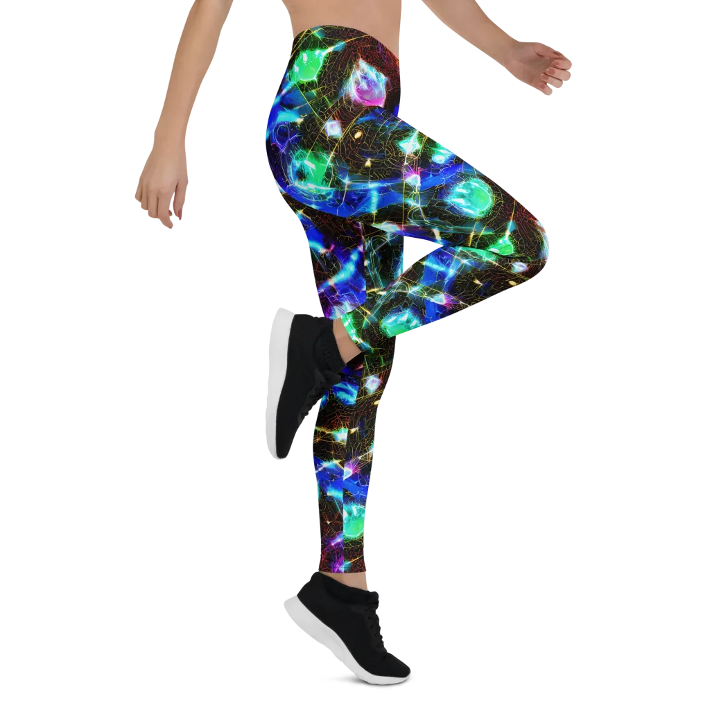Galactic Vein on Leggings — Right