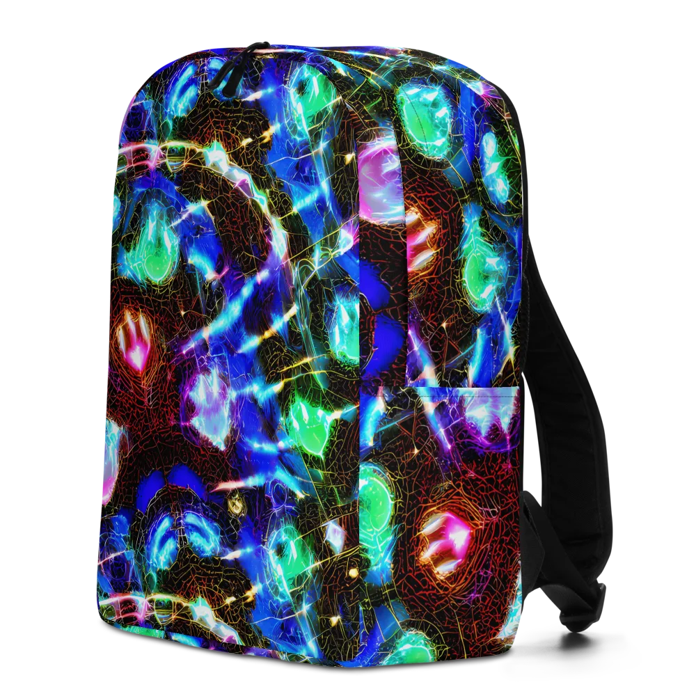 Galactic Vein on Minimalist Backpack — Left