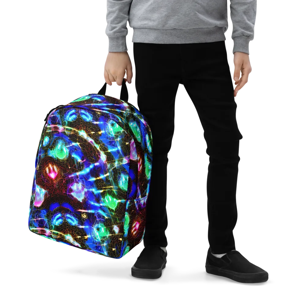 Galactic Vein on Minimalist Backpack — Zoomed-in