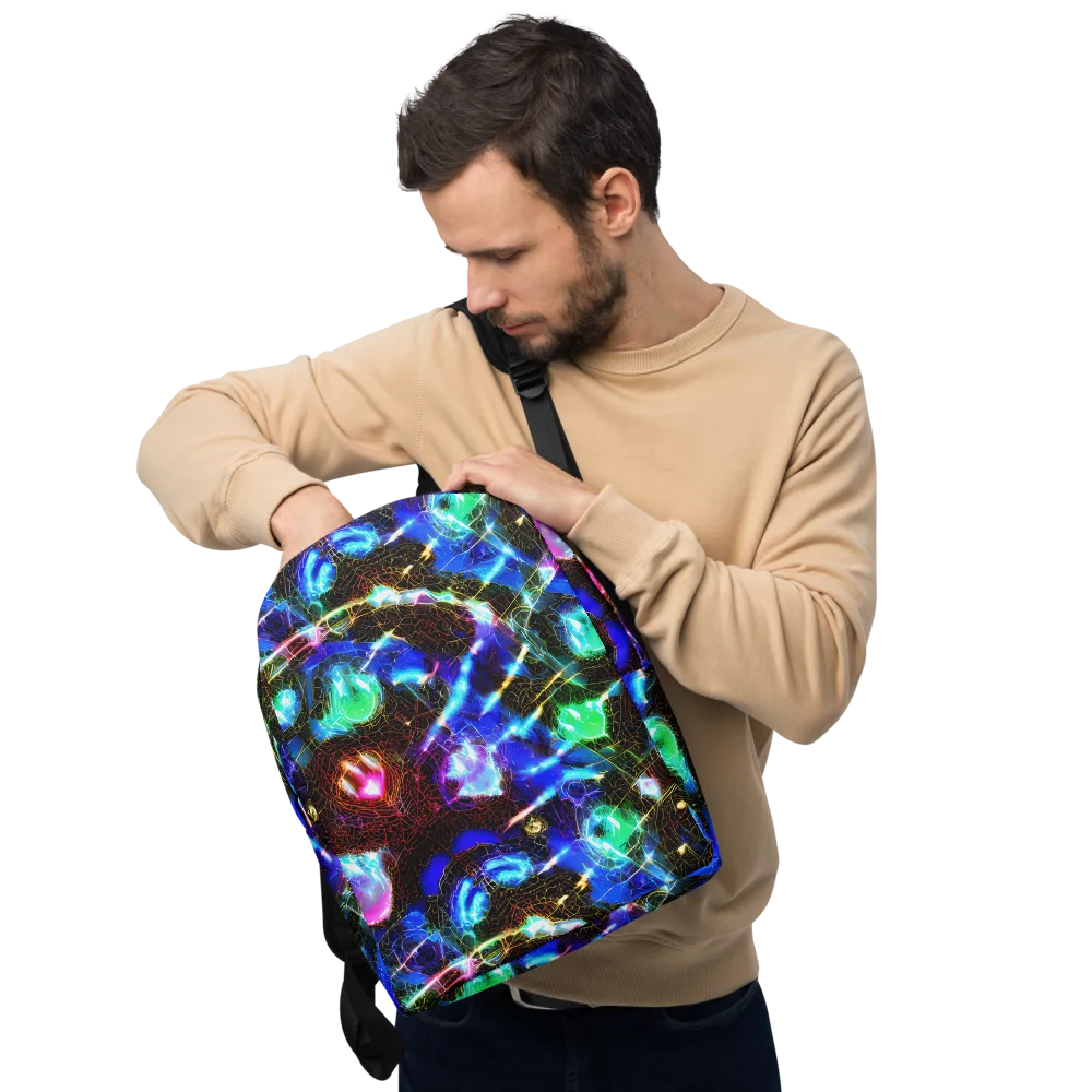 Galactic Vein on Minimalist Backpack — Front