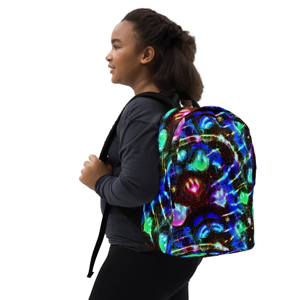 Galactic Vein on Minimalist Backpack — Right Front