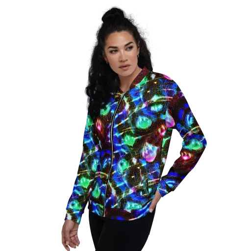 Galactic Vein on a Bomber Jacket