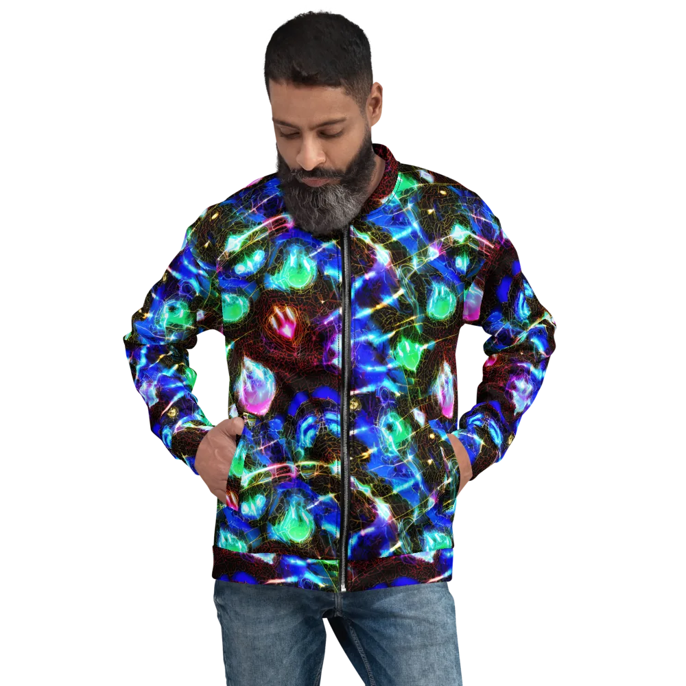 Galactic Vein on Bomber Jacket — Front