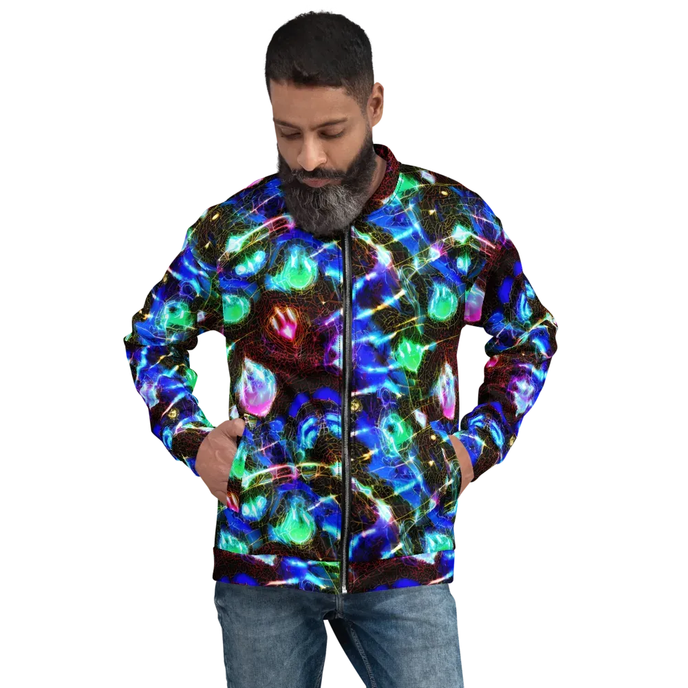 Galactic Vein on Bomber Jacket — Front