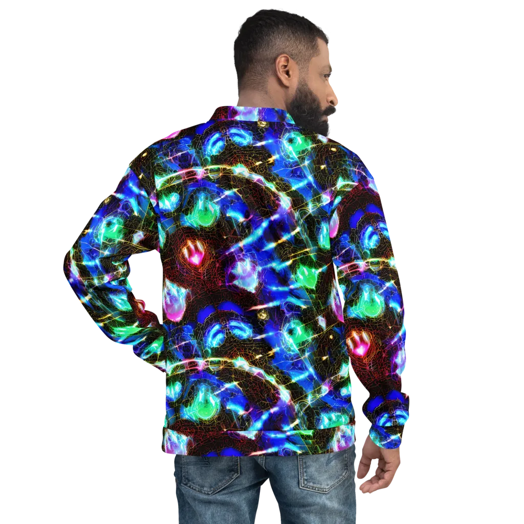 Galactic Vein on Bomber Jacket — Back