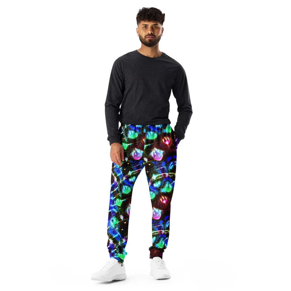 Galactic Vein on Men's Joggers — Front