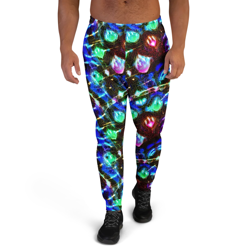 Galactic Vein on Men's Joggers — Front