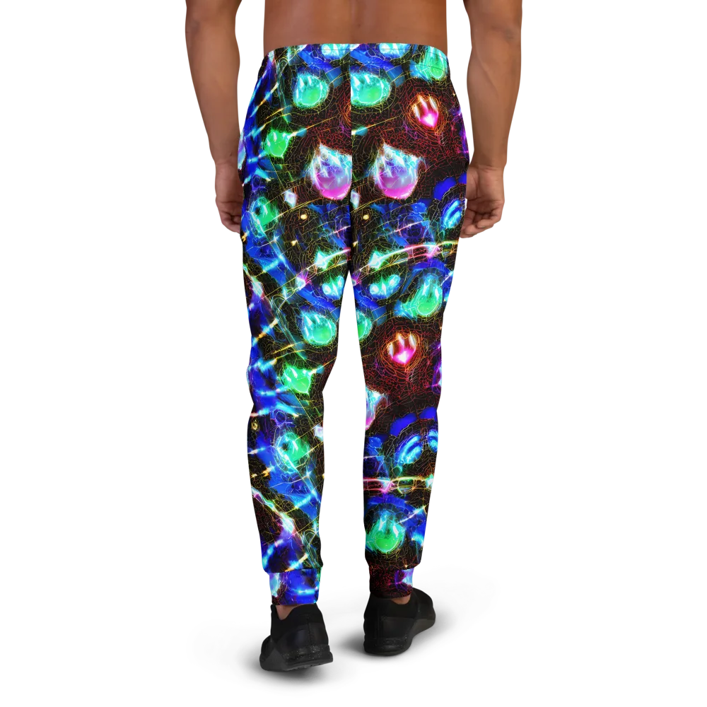 Galactic Vein on Men's Joggers — Back