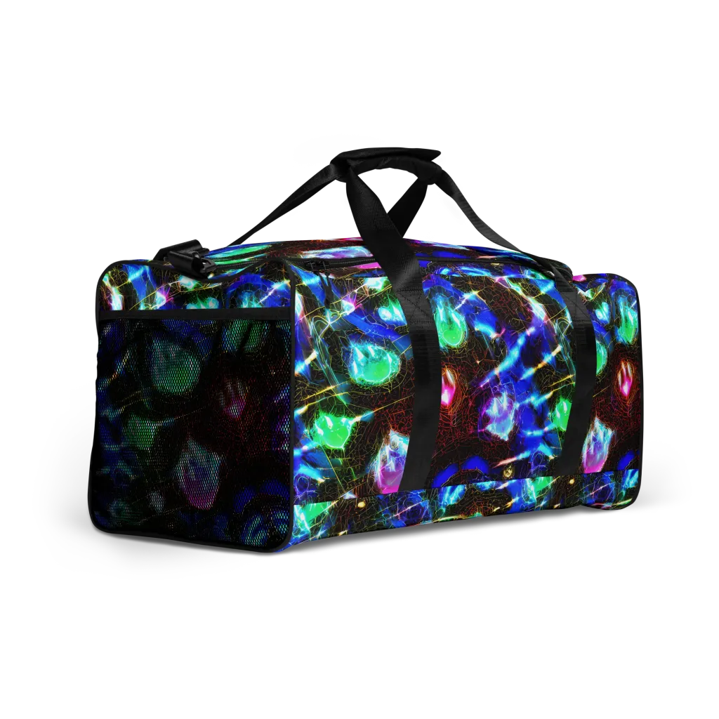 Galactic Vein on Duffle Bag — Right Front
