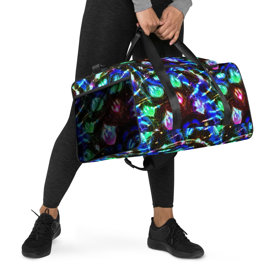 Galactic Vein on Duffle Bag — Right Front