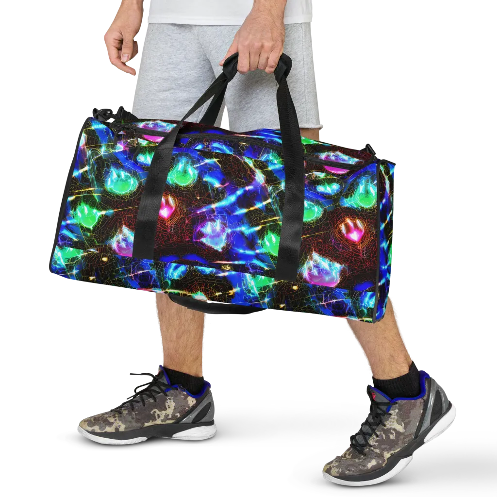 Galactic Vein on Duffle Bag — Front