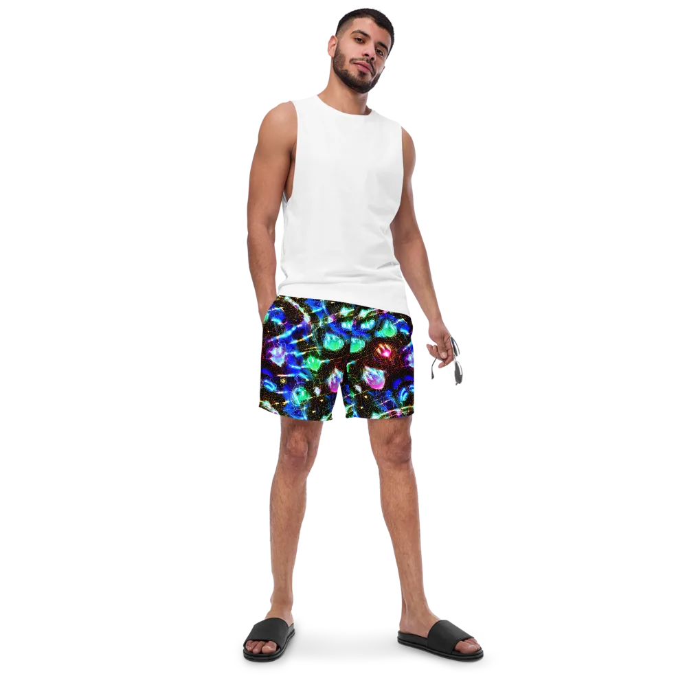 Galactic Vein on Swim Trunks — Front