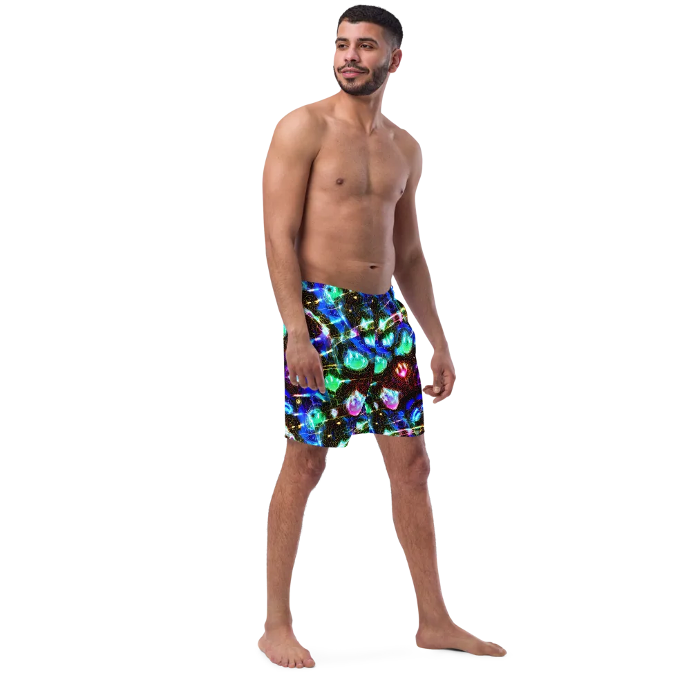 Galactic Vein on Swim Trunks — Right Front