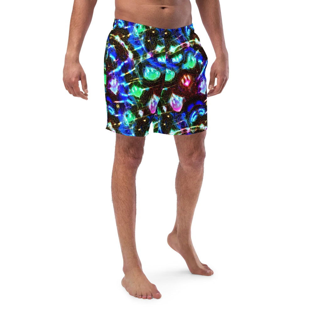 Galactic Vein on Swim Trunks — Front