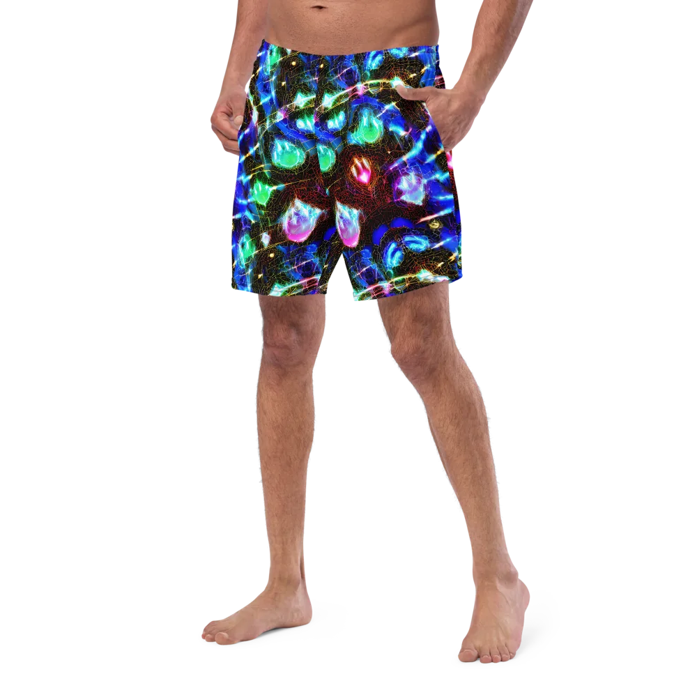 Galactic Vein on Swim Trunks — Left Front