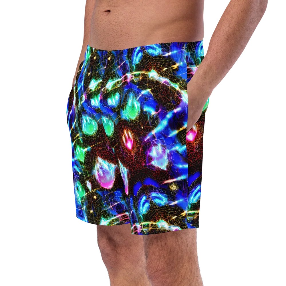 Galactic Vein on Swim Trunks — Left Front