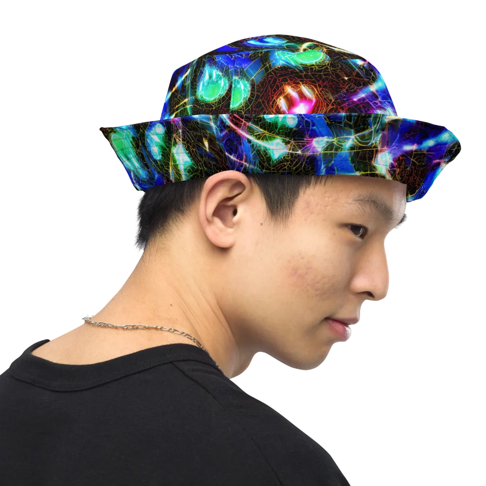 Galactic Vein on Reversible Bucket Hat — Right Outside