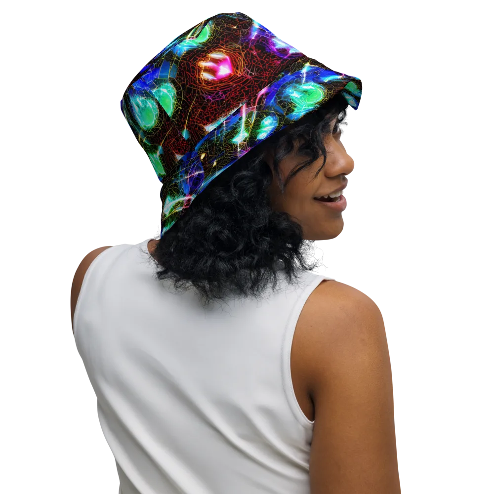 Galactic Vein on Reversible Bucket Hat — Right Outside